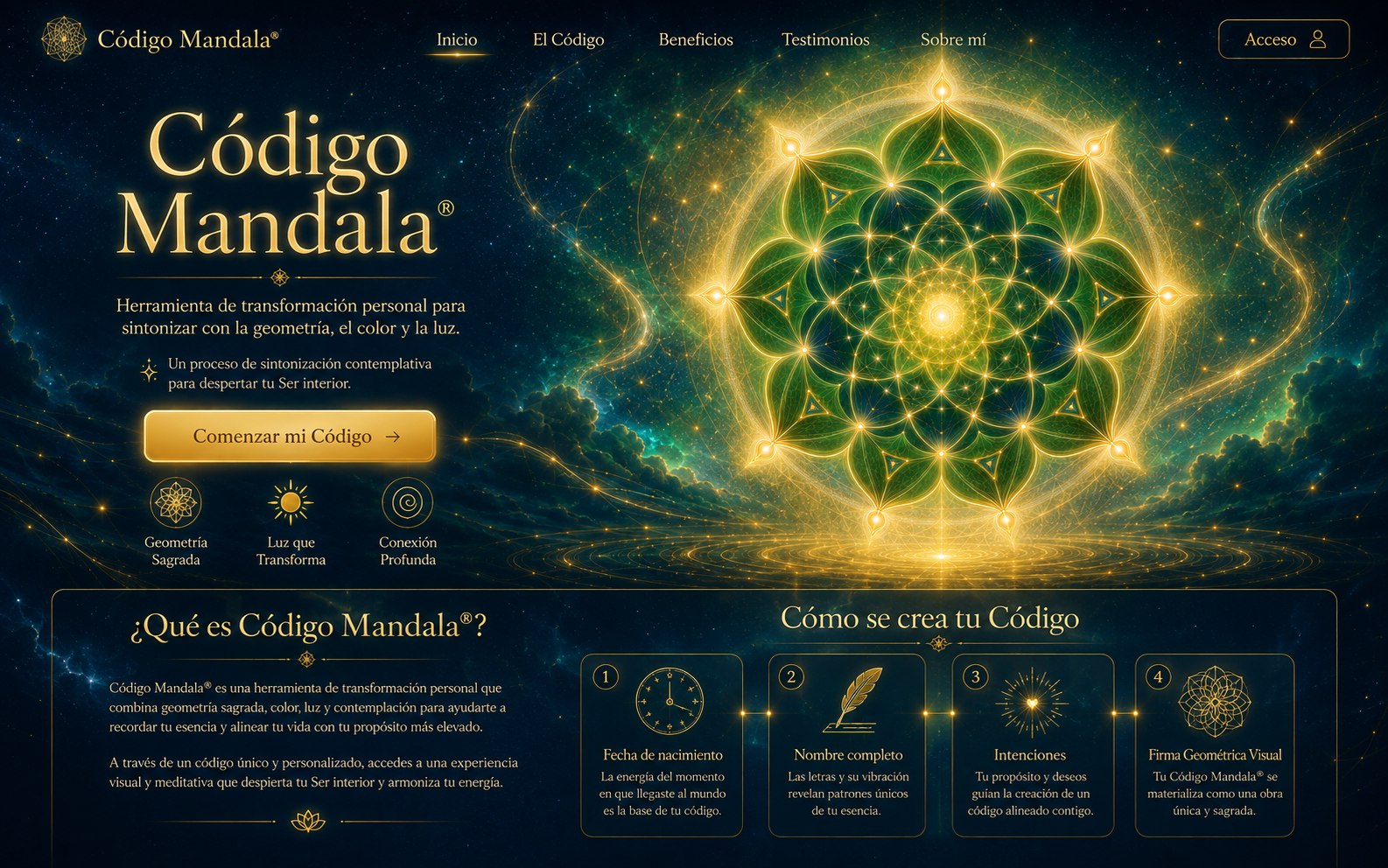 Código Mandala: herramienta de transformación personal